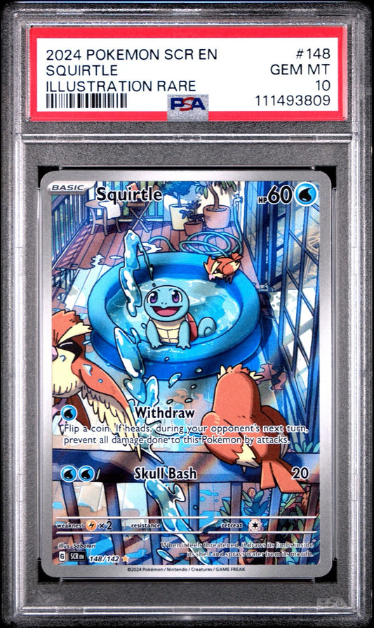 PSA 10 Squirtle IR